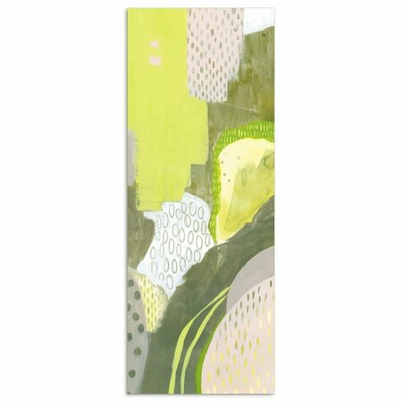 EMPIRE ART DIRECT 63 x 24 in. Sun Fleck Abstract Frameless Tempered Glass Panel Contemporary Wall Art TMP-134173-6324